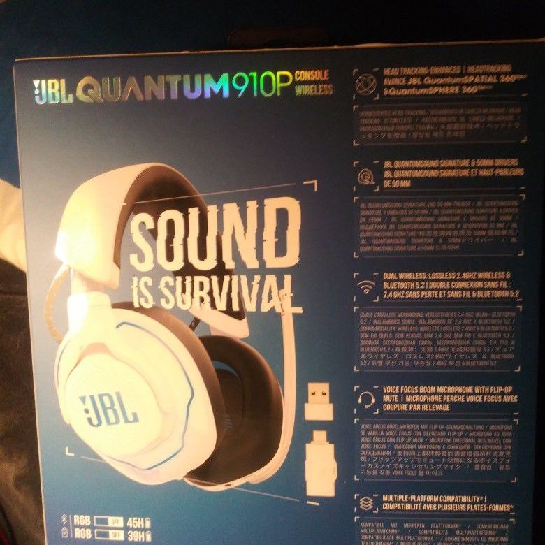 JBL,QUANTUM 910P,white,Wireless Headset