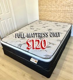 New full mattress only $120