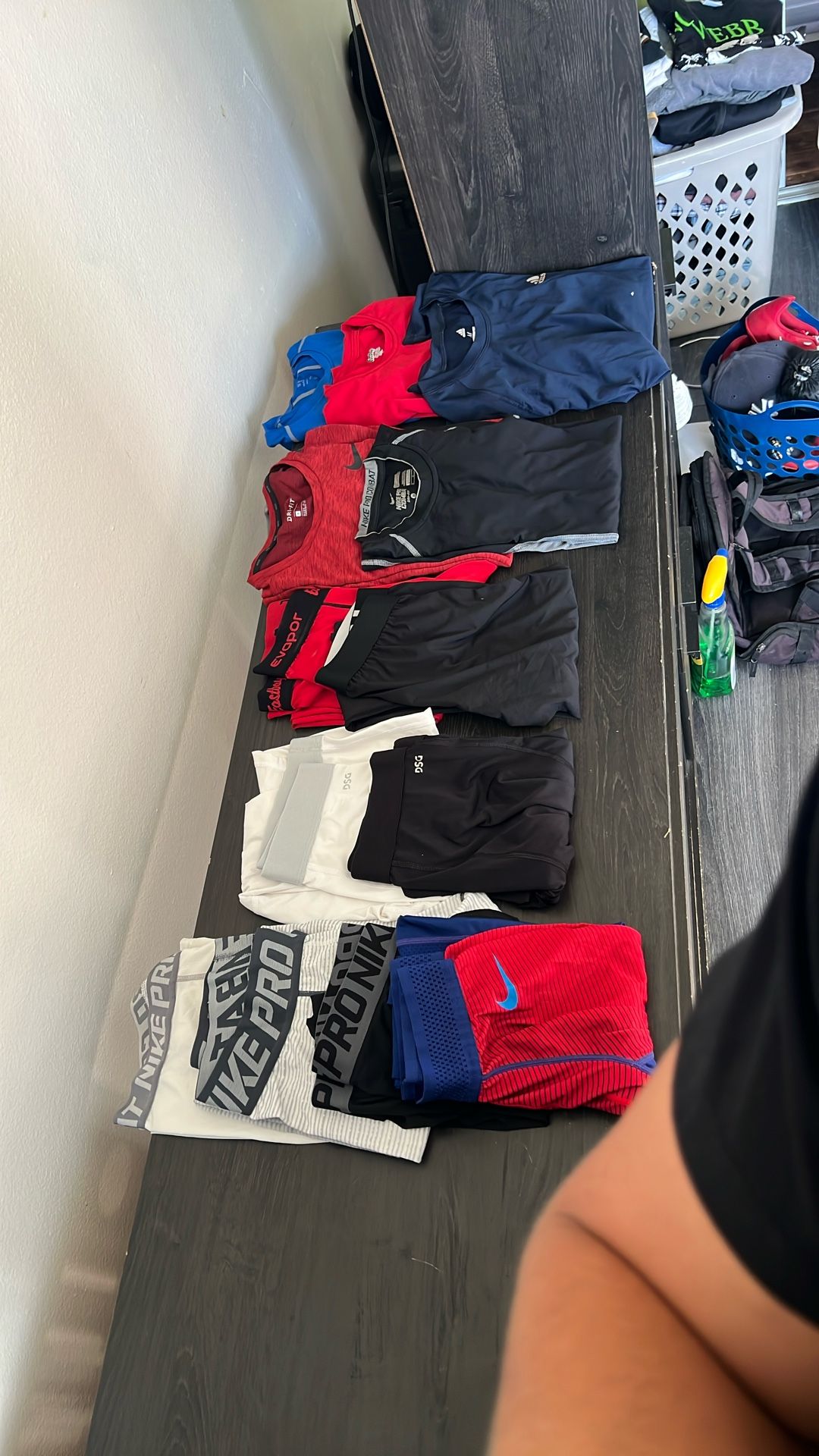 Men’s Athletic Gear Bundle – Nike, Adidas, DSG, Eastbay, Riddle (Compression + Tights Set)