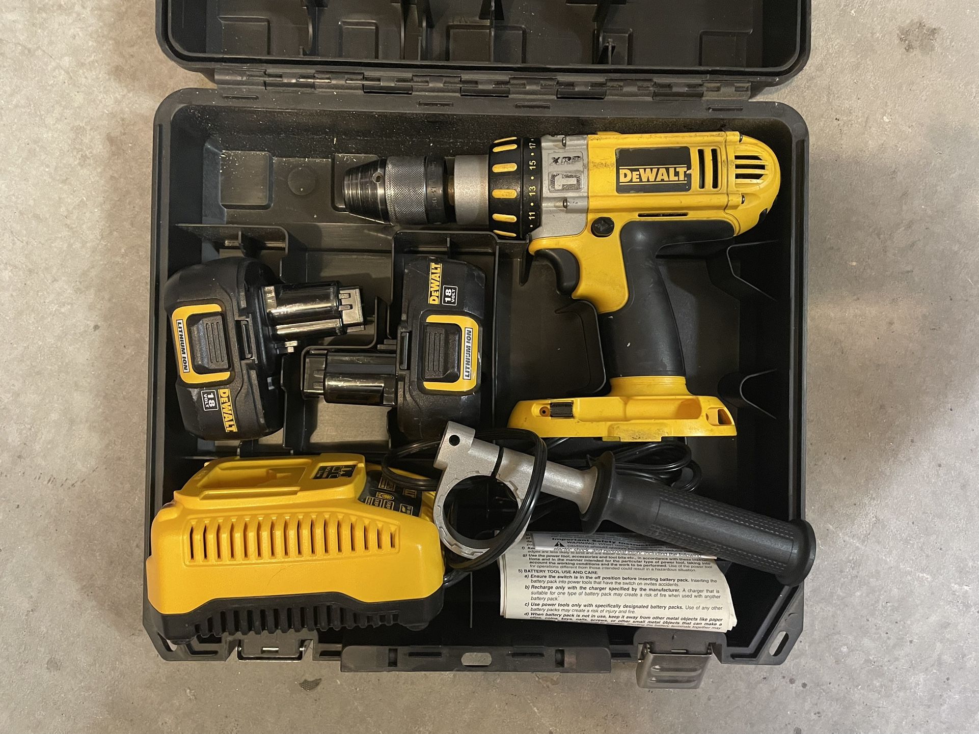 Dewalt XRP Hammer Drill 18V