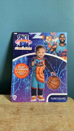 HALLOWEEN SPACE JAM BABY INFANT SIZE 12-24 MONTHS COSTUME
