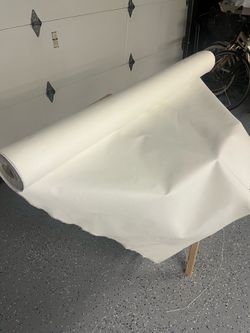 Roll of Unholstering Fabric / Tarp