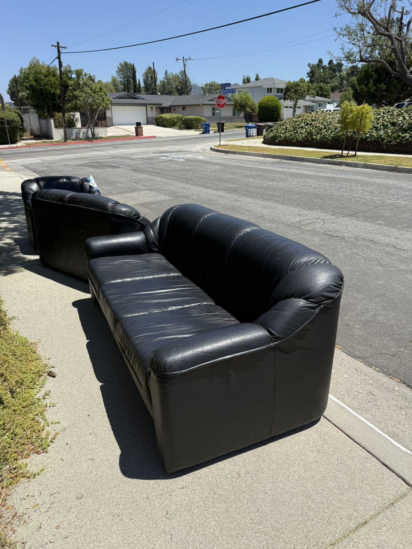 Free Couches- 3 Seaters, Love Seat And Armchair