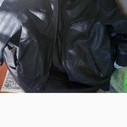 Men's Large Express Leather Jacket 