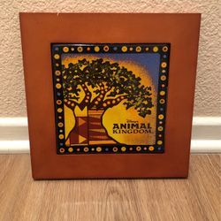 Disney World Animal Kingdom Lodge Prop Sign/ Plaque, Collectible RARE