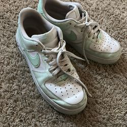 Light blue Nike Jordans