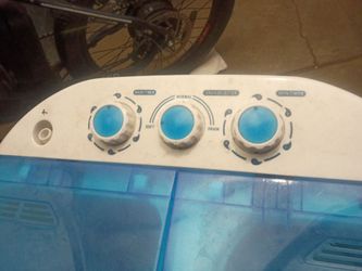 Mini washer w/ spin dry used $50