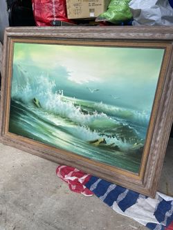 Beach Ocean Painting Picture