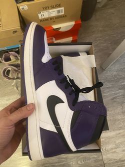 Jordan 1 Court Purple
