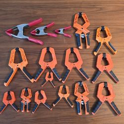 16 Piece Hand Clamp Set
