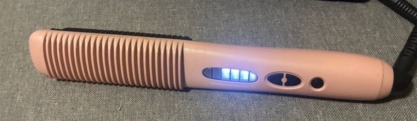 Beyond The Beauty  Hair Straightener  Kashmira Volumizer Pro  3 in 1 Heated Hair Brush