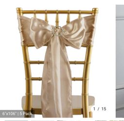 lazos para decoracion de sillas