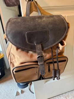 Canyon Outback (leather and canvas) back pack