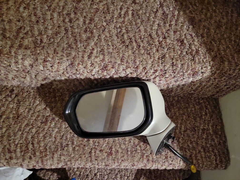 Drivers Mirror 2007-2012 Rdx Pearl White
