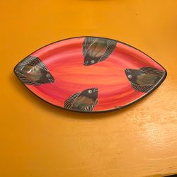Hand Painted Plate 