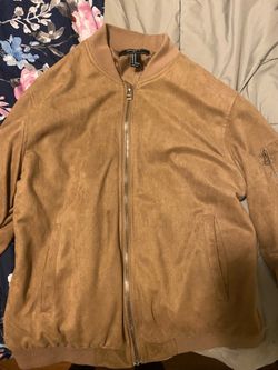 Forever 21 men zip up coat