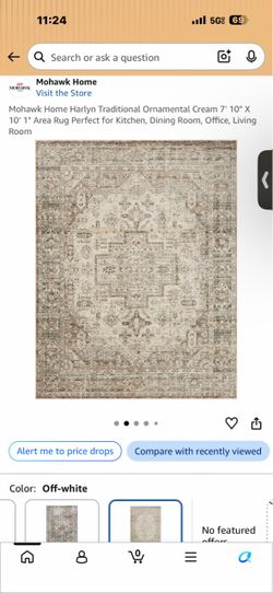 Mohawk Home Harlyn Traditional Area Rug 7'10" x 10'1"