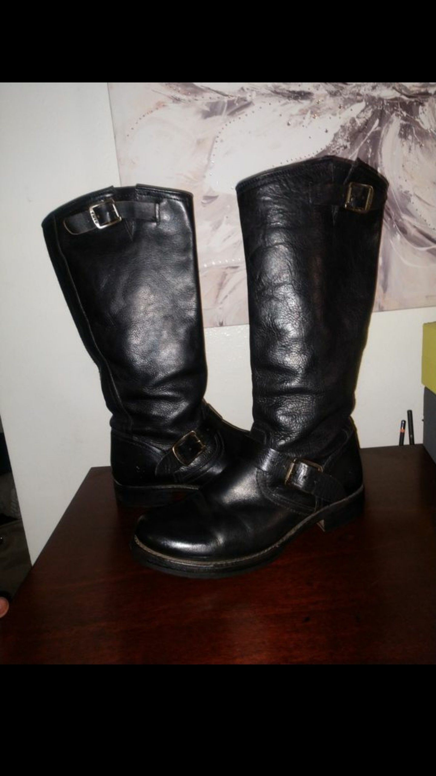 Frye women's leather boots Size