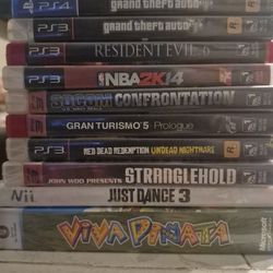 GAMES Ps3, Xbox 360 $10