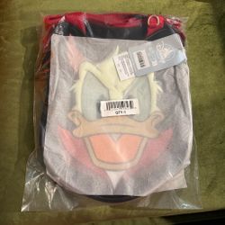 DEVIL DONALD DUCK HALLOWEEN TOTE BAG
