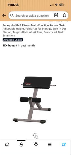Lightly used Roman chair
