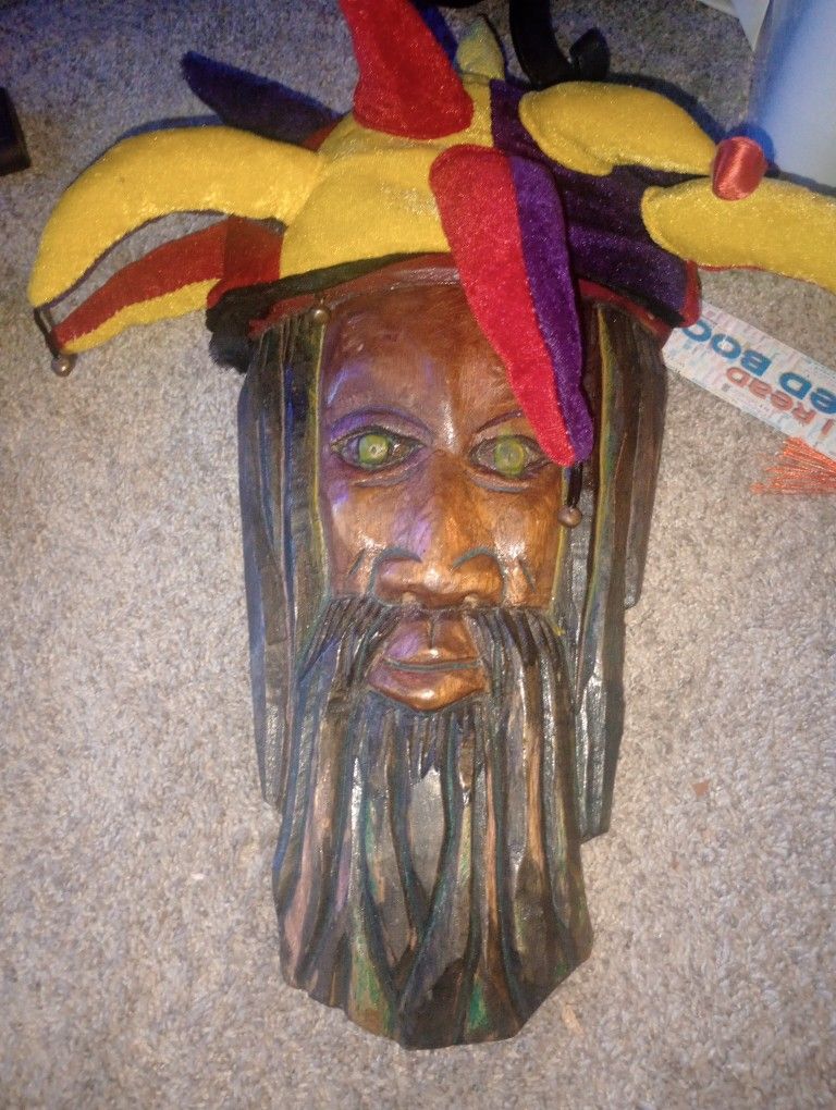 Jamaican Hand Carved Wall Art