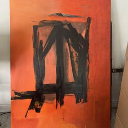 Franz Kline Red Painting
