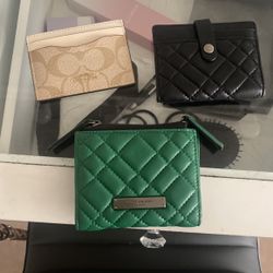 Coach, And Kurt GEIGER WALLETS 