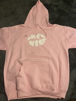 Y2K Not Yo Bitch Nyb Pink Puff Print Hoodie