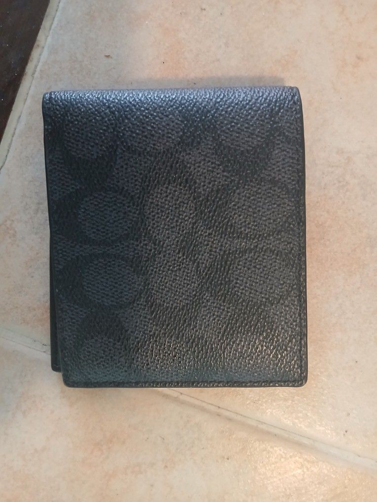 Leather Coach Wallet