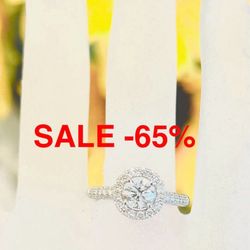 Diamond Ring Engagement NEW 1.12CARATS NATURAL DIAMONDS 💎 ❤️DAY ❤️SALE -70% FIND ANOTHER AT THIS PRICE ILL GIVE IT FOR $400 LESS!! SEE APPRAISAL