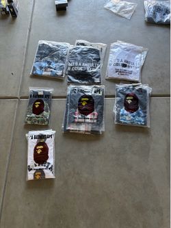 Bape  and Awful Lot of cough Syrup Tees
