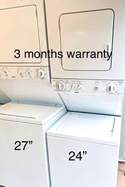 Stackable Washer & Dryer ‼️ 3-Month Warranty ✅ Delivery -Dade & Broward Tested •Clean• Ready to Use