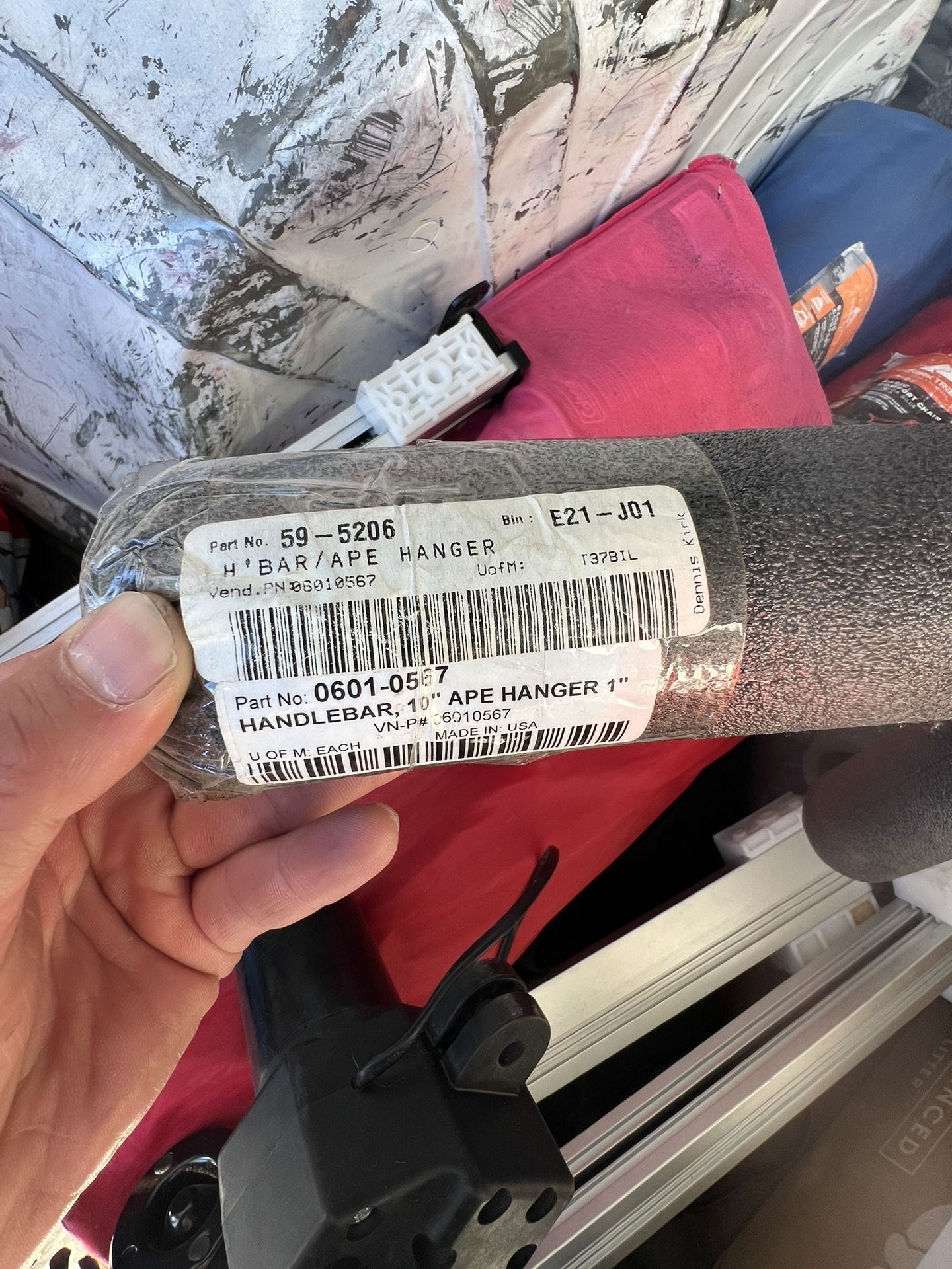 Ape hanger HandleBars 10”chrome