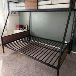 Twin over full bunk bed