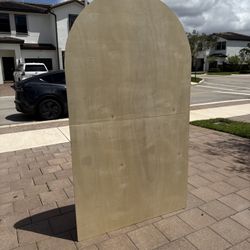 Foldable Wood Backdrop