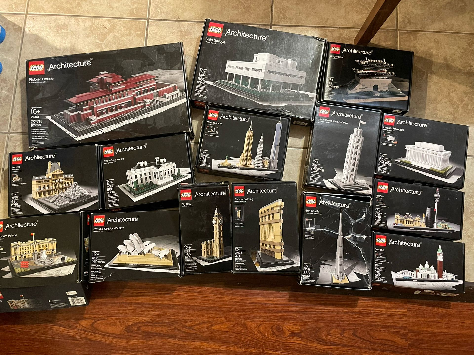 15 Set Lego Architecture 