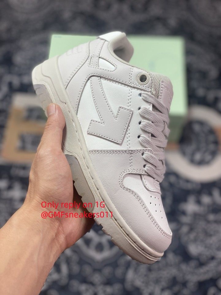 Off-Whiteâ„¢ co Virgil Abloh Out Of Office Low-top Leather SneakersOOO 5