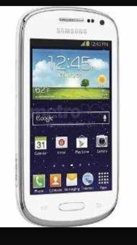 Samsung Galaxy exhibit white (metro pcs)