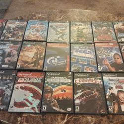 PS2 GAME LOT OF 22
