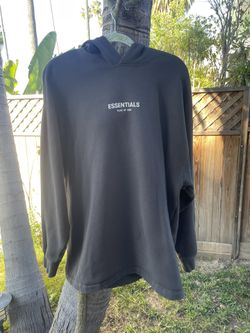 Fear Of God Essentials Relaxed Hoodie (Iron)