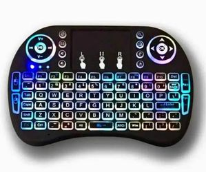 BRAND NEW! Wireless Color-Changing Backlit Mini Keyboard & Trackpad