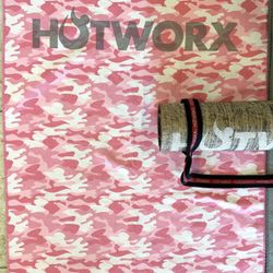 HOTWORX PINK TOWEL & MAT STRAP AVAILABLE 