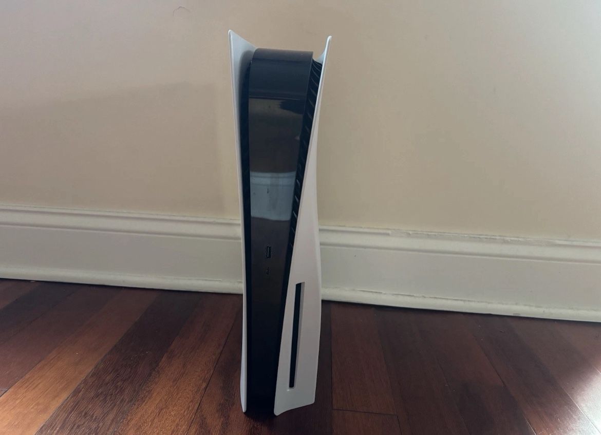 Sony PlayStation 5 White, Item Length 10.2 in. Sony Home Console Region Free Item Height 15.4 in