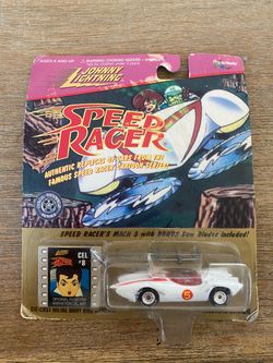 Johnny Lightning Speed Racer Mach 5 1:64 Die-Cast Real Wheels Series Car