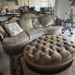 Thomasville Sofa, Chair And Ottoman