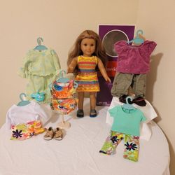 Lea Clark America Girl Doll Bundle 