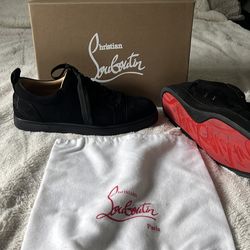 Christian Louboutin black shoes (red bottoms)