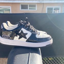 Bape, Bapesta Shoes Size 9.5US 54ERU