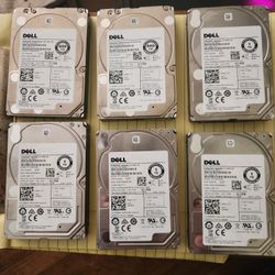 2 600gb 10k & 4 1TB 7.2k 